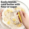 image:imageZulay Kitchen Dough Blender Top Professional  Stainless Steel Pastry Cutter Heavy Duty Dough Cutter With Blades Pastry Blender And Butter Cutter  Pastry Cutter For Baking BlackYellow