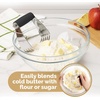 image:imageZulay Kitchen Dough Blender Top Professional  Stainless Steel Pastry Cutter Heavy Duty Dough Cutter With Blades Pastry Blender And Butter Cutter  Pastry Cutter For Baking BlackMidnight Black