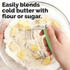 image:imageZulay Kitchen Dough Blender Top Professional  Stainless Steel Pastry Cutter Heavy Duty Dough Cutter With Blades Pastry Blender And Butter Cutter  Pastry Cutter For Baking BlackLight Green