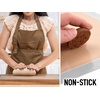image:imageZulay Set of 4 Silicone Baking Mat  Macaron Silicone Baking Mats With Preprinted Template Design  Non Stick amp Reusable Silicone Baking Sheet  2 Half Size  2 Quarter Size GrayPale Gray