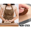 image:imageZulay Set of 4 Silicone Baking Mat  Macaron Silicone Baking Mats With Preprinted Template Design  Non Stick amp Reusable Silicone Baking Sheet  2 Half Size  2 Quarter Size GrayGray