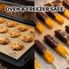 image:imageZulay Set of 4 Silicone Baking Mat  Macaron Silicone Baking Mats With Preprinted Template Design  Non Stick amp Reusable Silicone Baking Sheet  2 Half Size  2 Quarter Size GrayBlack