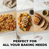 image:imageZulay Set of 4 Silicone Baking Mat  Macaron Silicone Baking Mats With Preprinted Template Design  Non Stick amp Reusable Silicone Baking Sheet  2 Half Size  2 Quarter Size GrayLight Gray