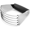 image:imageZulay Kitchen Dough Blender Top Professional  Stainless Steel Pastry Cutter Heavy Duty Dough Cutter With Blades Pastry Blender And Butter Cutter  Pastry Cutter For Baking BlackMidnight Black