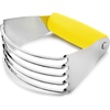 image:imageZulay Kitchen Dough Blender Top Professional  Stainless Steel Pastry Cutter Heavy Duty Dough Cutter With Blades Pastry Blender And Butter Cutter  Pastry Cutter For Baking BlackYellow