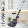 image:imageZulay 4pcs Silicone Spatula Set  Heat Resistant Silicone Tools for Cooking Baking amp Mixing  One Piece Design Spatulas for NonStick Cookware  Durable Stainless Steel Core Red125 Inch