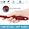 image:imageZulay 4pcs Silicone Spatula Set  Heat Resistant Silicone Tools for Cooking Baking amp Mixing  One Piece Design Spatulas for NonStick Cookware  Durable Stainless Steel Core Red4 Pack Red
